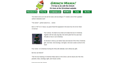 Desktop Screenshot of grinchmania.com